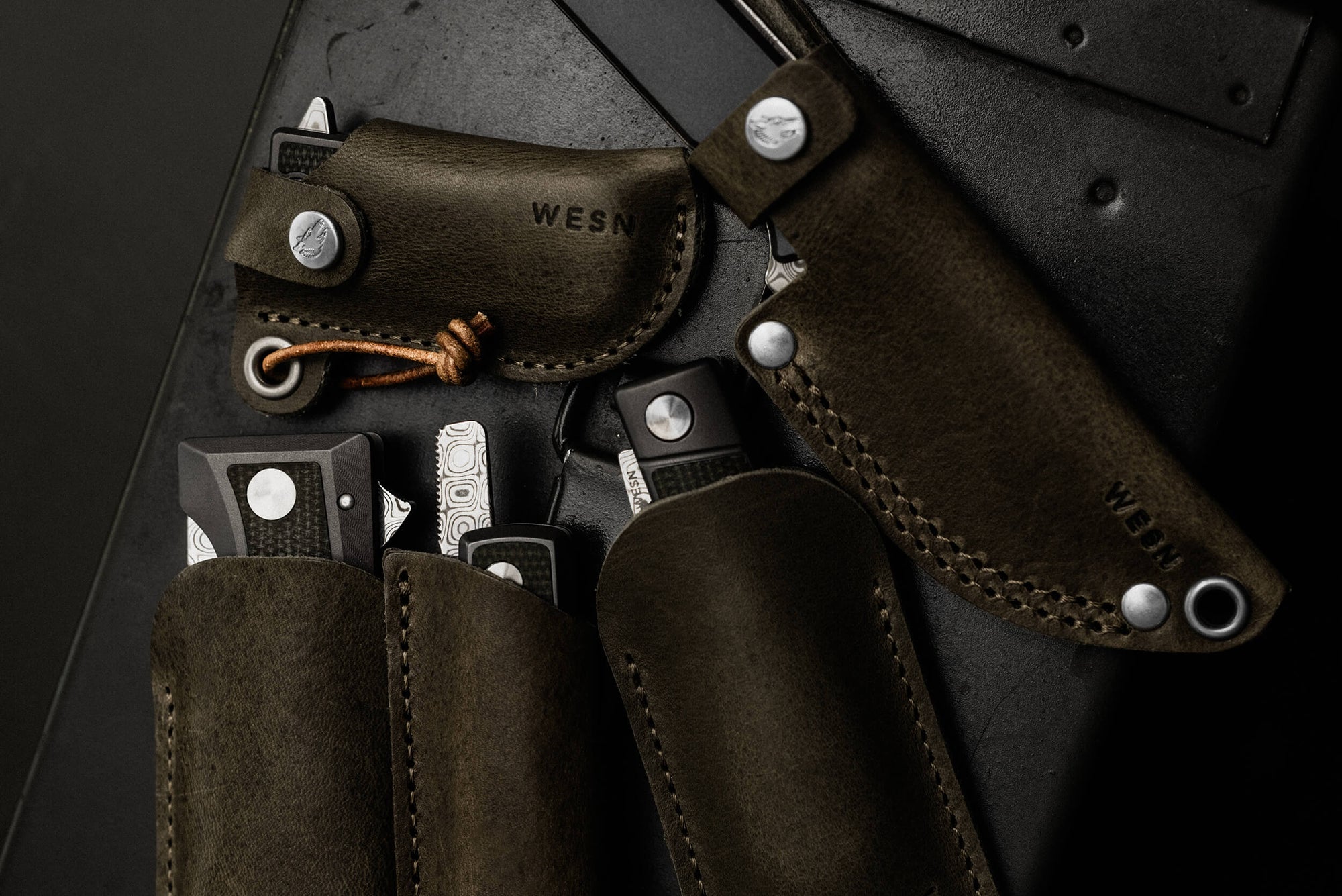 The WESN Founders Line Knives