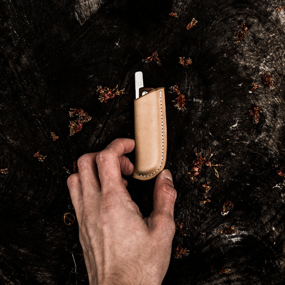 Samla Leather Sheath | Sheepsfoot Pocket Knife - EDC | WESN ‐ WESN