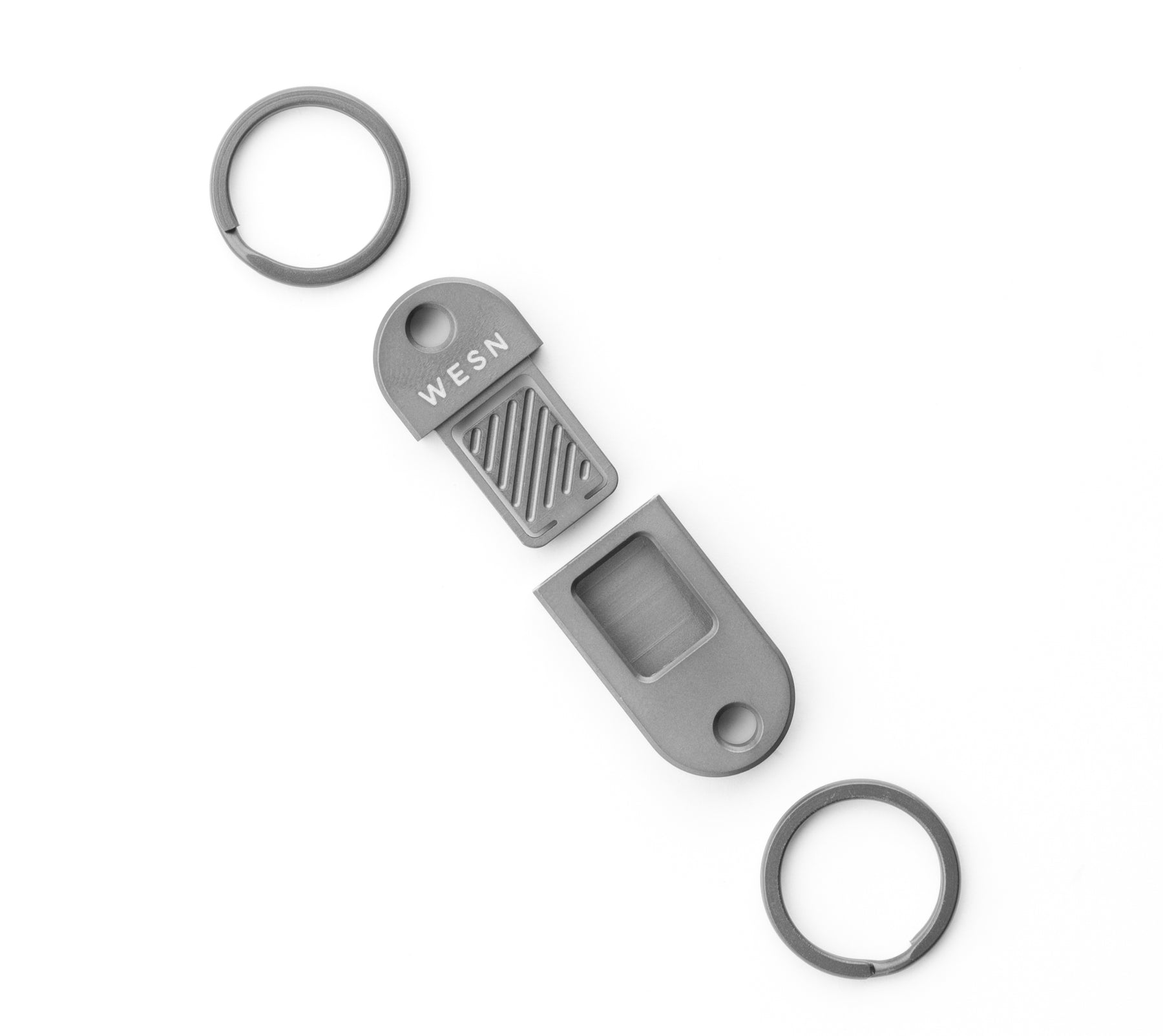 WESN Quick Release Titanium Keychain