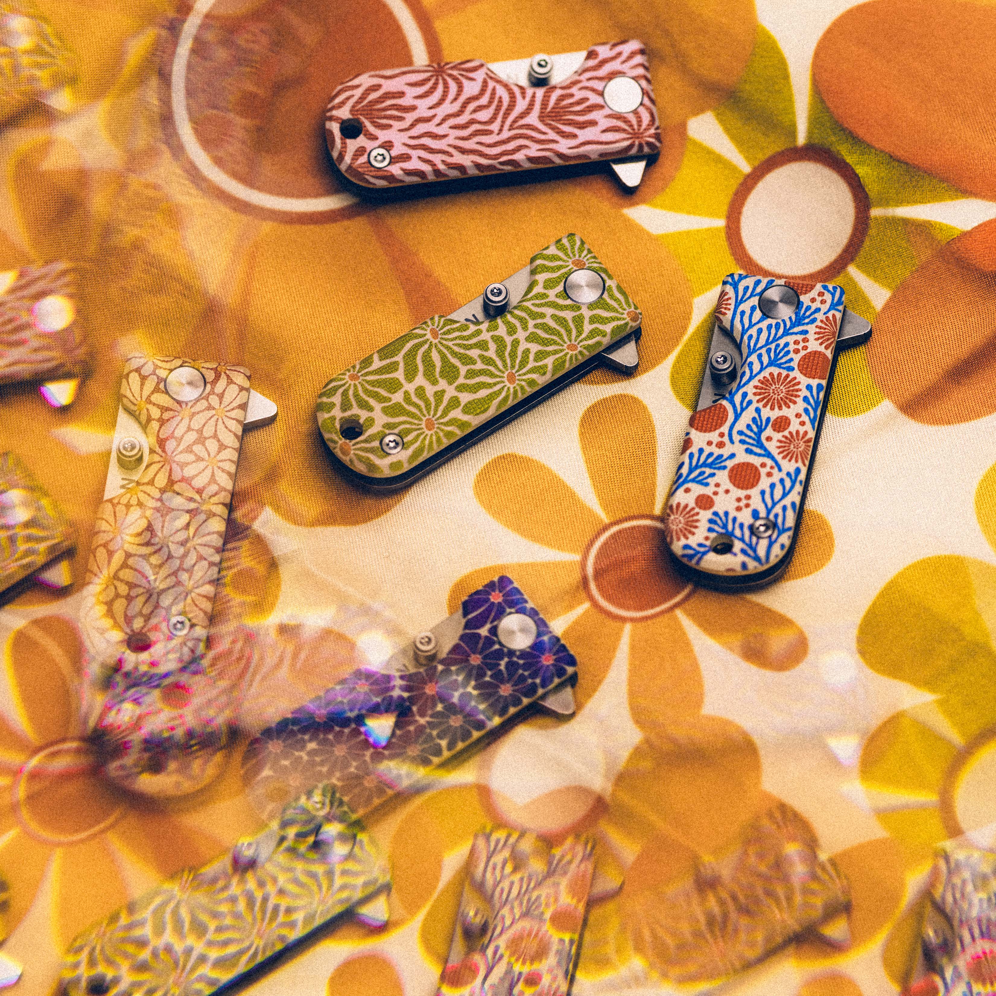 The Daisy Dream Microblade | Keychain Pocket Knife | WESN ‐ WESN