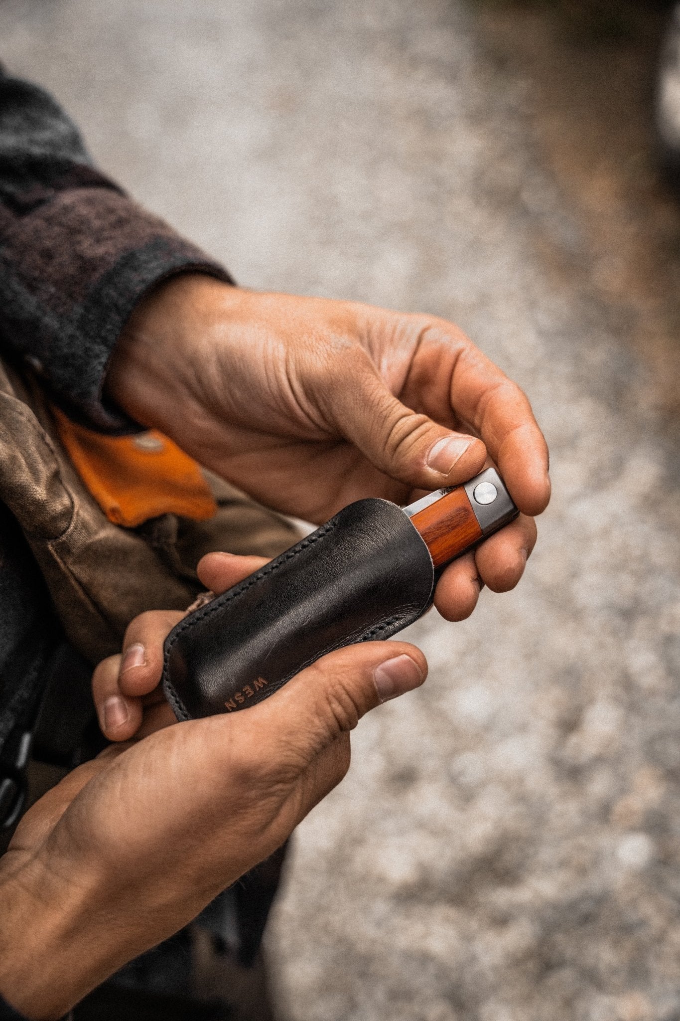 Henry Leather Sheath - WESN