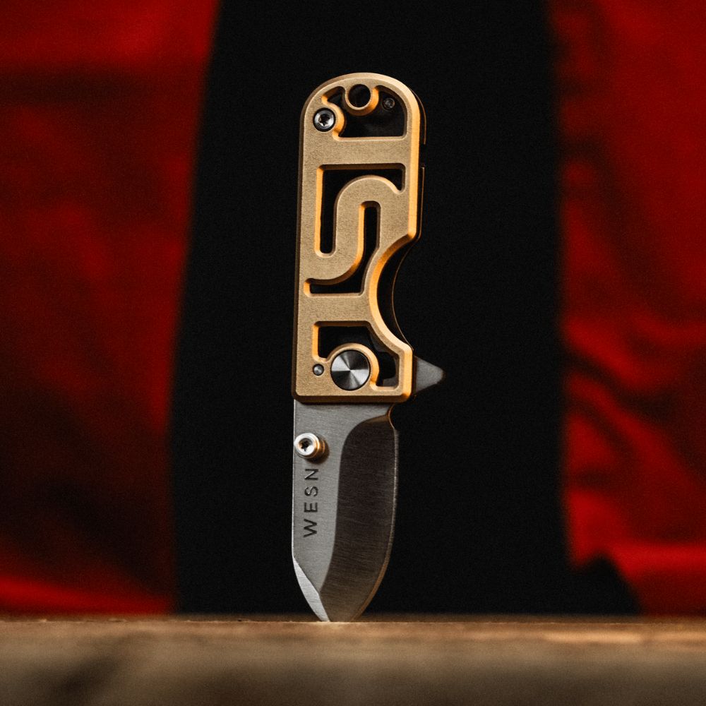 Chris Ramsay Click Spring WESN x Chris Ramsay - The 1ST Puzzle Box & Microblade | WESN & WESN
