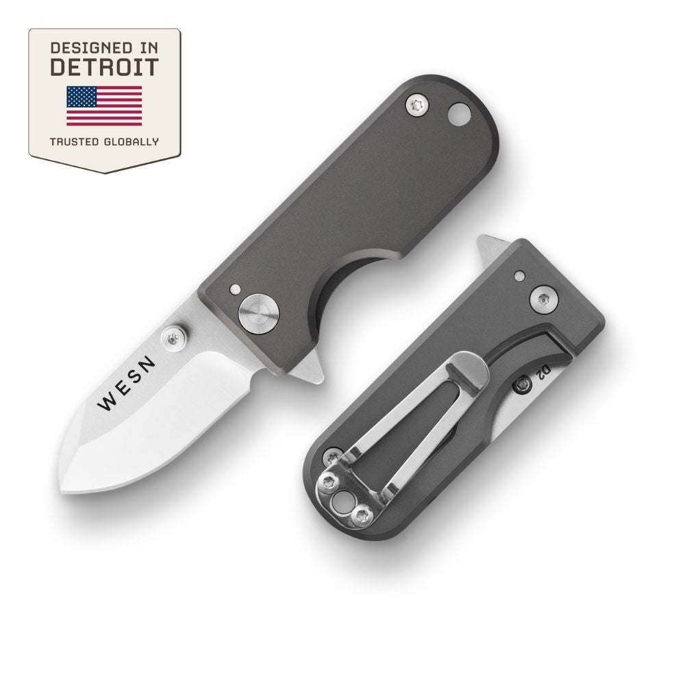 The Microblade | Keychain Pocket Knife - Ultra-Compact EDC | WESN