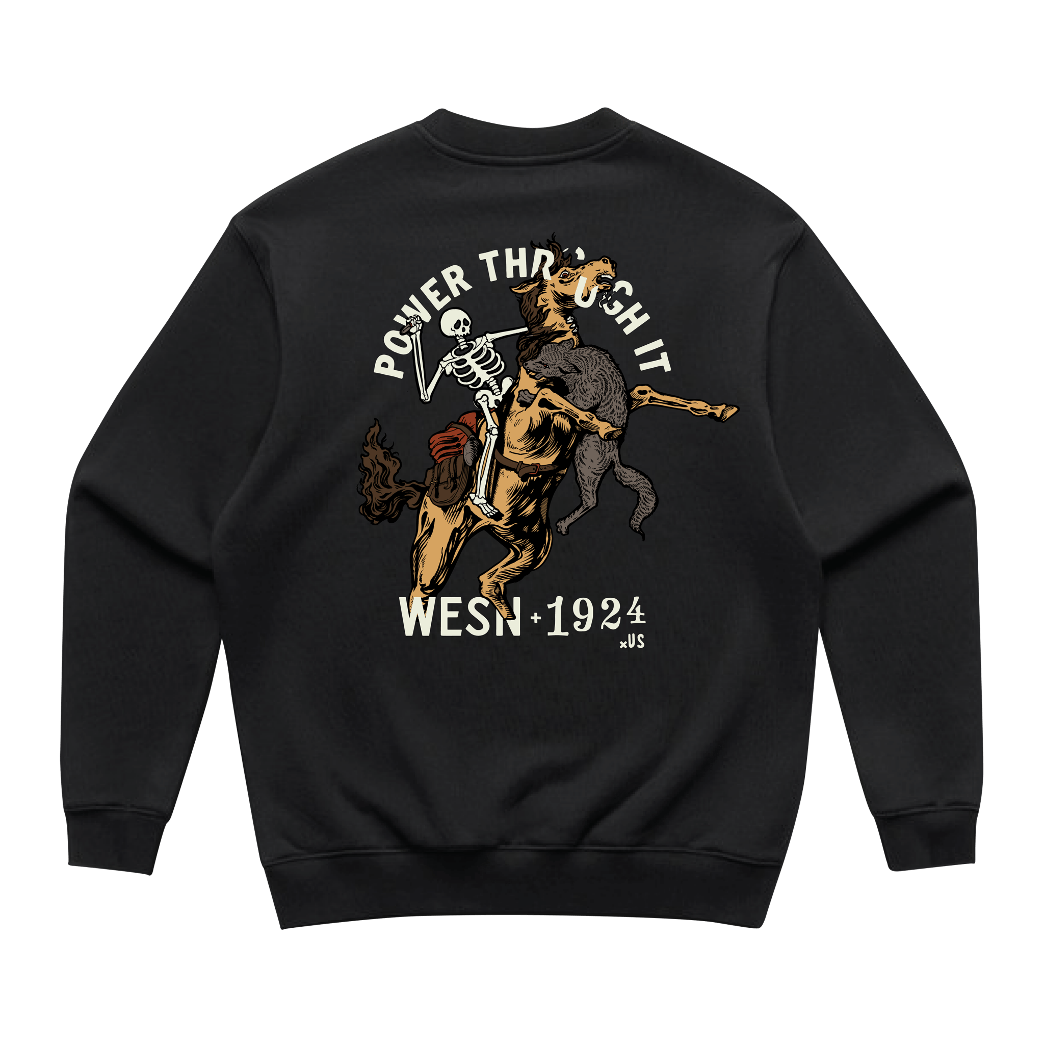 WESN X 1924us - The Power Through It Crewneck - WESN