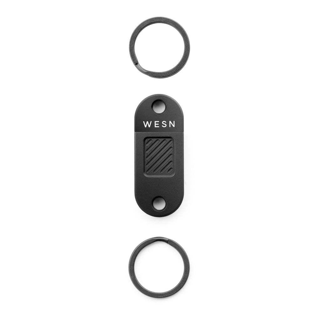 The QR | Quick Release Keychain - Titanium | WESN & WESN