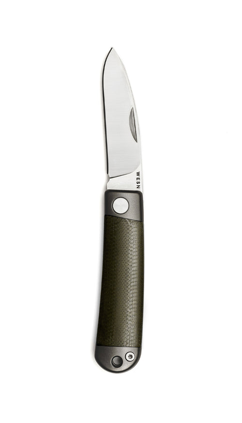 The WESN Henry OD Green EDC Pocket Knife