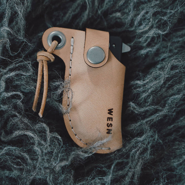 Microblade Leather Sheath - WESN